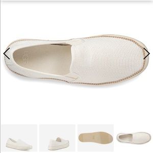 UGG Bren slip on sneaker- white 8.5